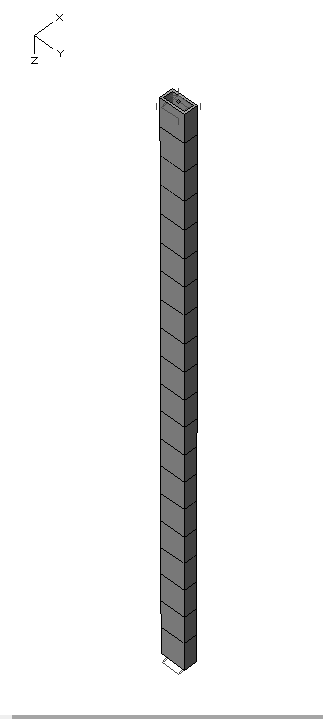 Fire design of a hollow section column out of steel. Fire design of a hollow section column out of steel.